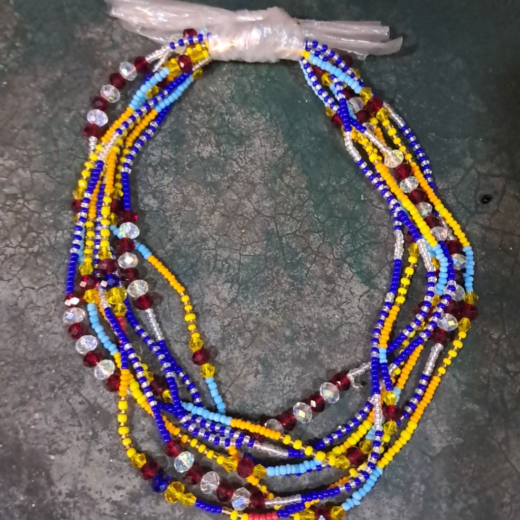 Collares de coronacion de santo con sus caminos.