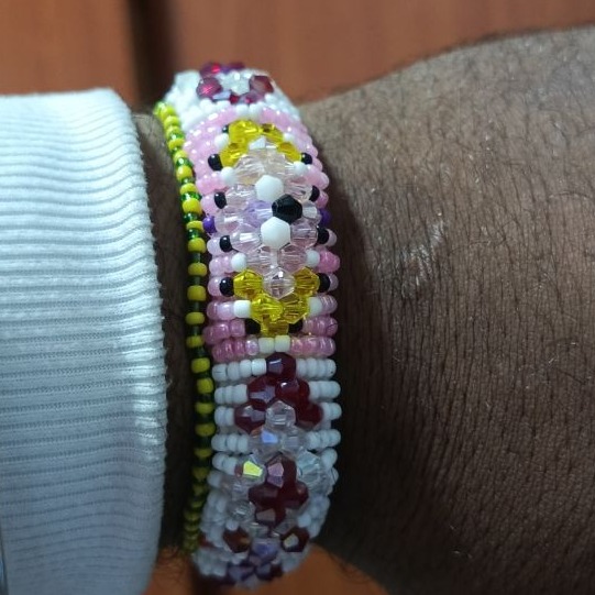 Obatala ayaguna con obba nani 🤍🩷🤍