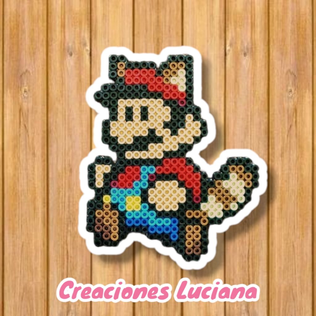 Mario bros 3 en hama beads