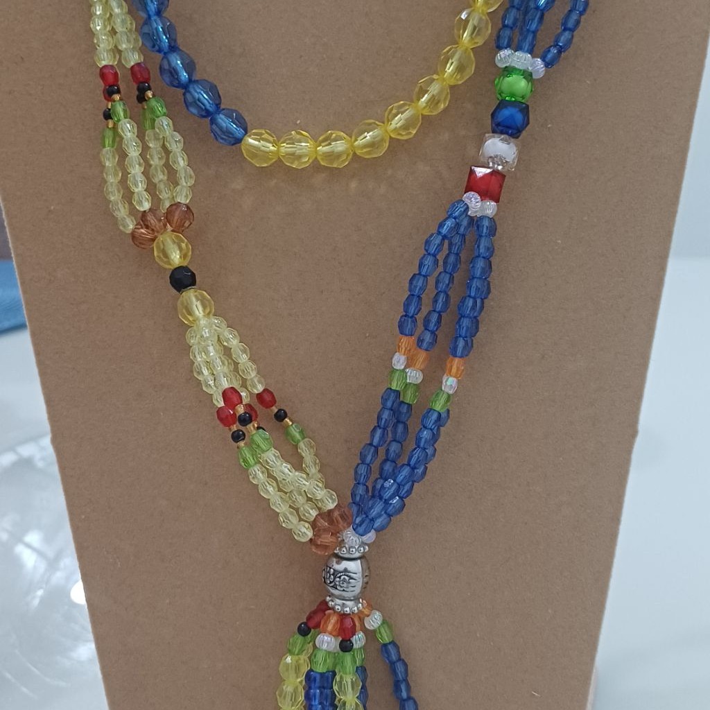 Mazo de las dos Aguas 
Oshun y Yemaya 💛🩵