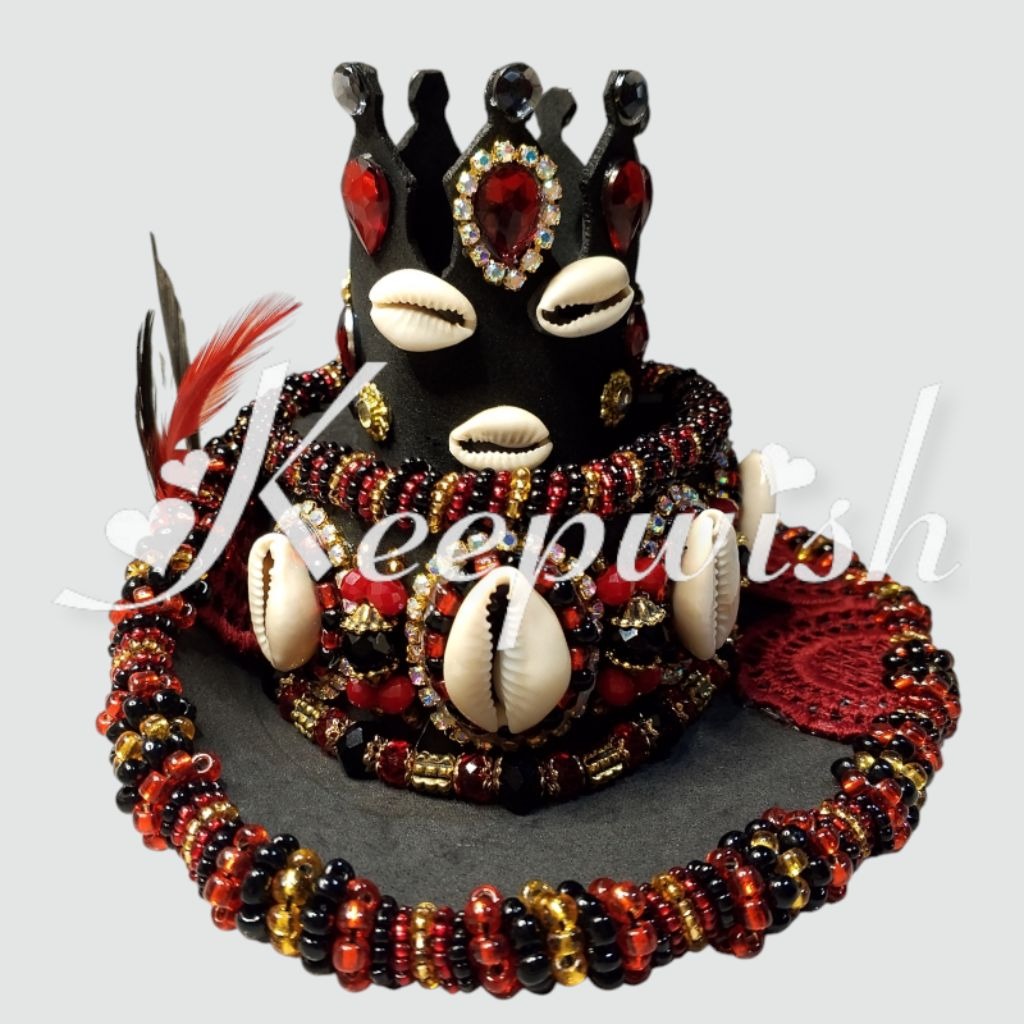 Sombrero con corona para Eleggua