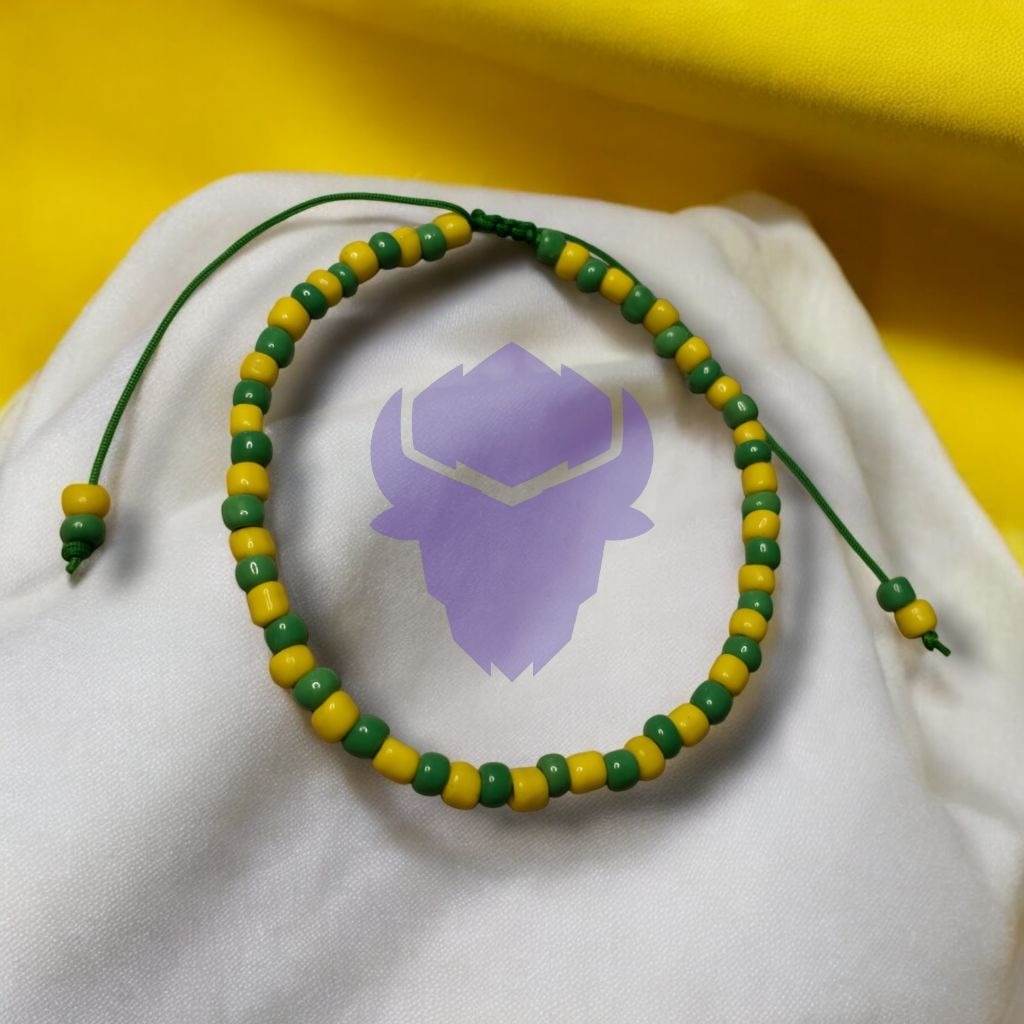 Pulsera ajustable con hilo chino en Orula, Orunmila #ilde #pulso