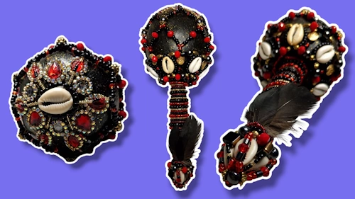 Aprende a realizar maracas personalizadas en cualquier orisha.